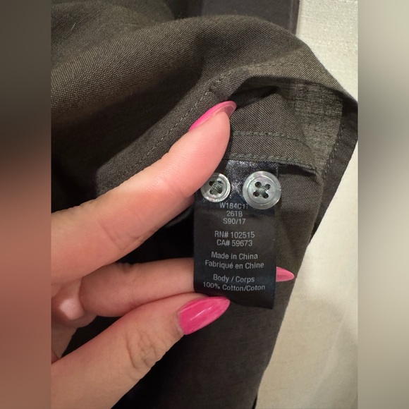 John Varvatos USA Button-Up Shirt Men’s XL Long Sleeve 100% Cotton Casual - Picture 4 of 7